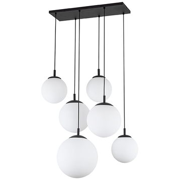 Люстра, підвісний світильник TK-Lighting TKL4793 ESME WHITE LAMPA WISZACA 6 PL 6xE27 TKL4793 фото
