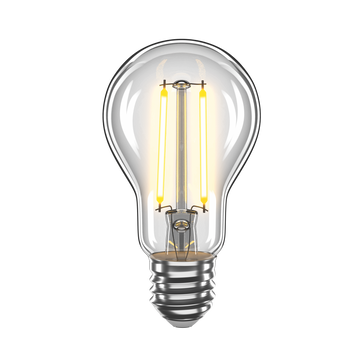 LED лампа VELMAX V-Filament-A60, 2W, E27, оранжевый, 200Lm 21-40-12 фото