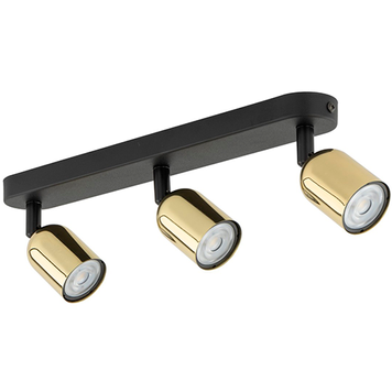Спот TK-Lighting TKL6032 TOP GOLD 3 3xGU10 чёрно-золотой TKL6032 фото