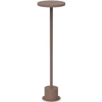 Уличный светильник IDEAL-LUX IL347844 TOFFEE PT D160 H050 COFFEE LED 11W 1200lm 3000K IP65 коричневый IL347844 фото