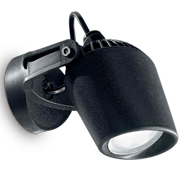 Вуличний світильник Ideal Lux IL96476 ELIO AP1 NERO 1хGU10 IP66 чорний IL96476 фото
