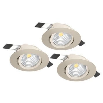 Точковий світильник Eglo E900746 SALICETO recessed light (набір з 3 шт), 6 Вт, 450 лм, 2700К E900746 фото