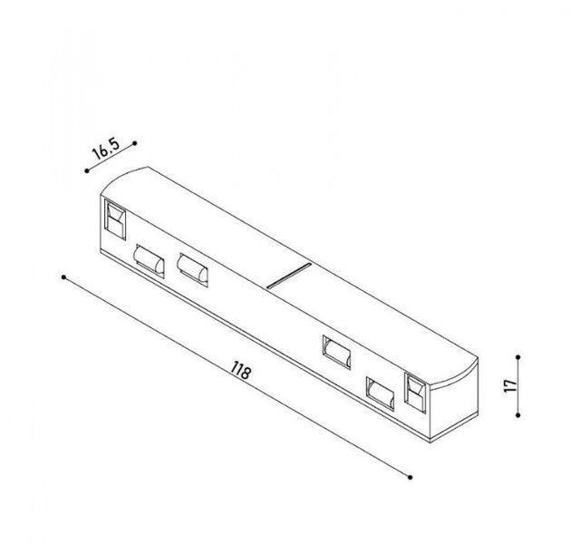 З`єднання лінійне KLOODI KDMG-ZM 180 BK KDMG-ZM 180 BK фото
