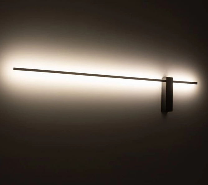 Бра, настенный светильник Nowodvorski 10851 Motive L Led 1x16W 4000K 570Lm IP20 Bl 10851 фото