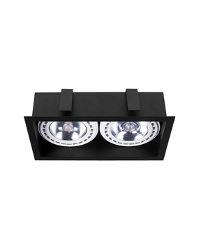 Точковий світильник Nowodvorski 9416 Mod GU10 2x15W IP20 чорний 9416 фото