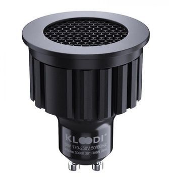 copy_Лампа LED GU10 5WCOB 3000K 450Lm DIM KLOODI KDGU10-QL 5WCOB 3K 60D BK DIM KDGU10-HC 5WCOB 3K 36D BK DIM фото