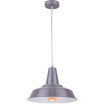 Люстра підвісна TK-Lighting TKL1648 BELL 1XE27 сірий, білий TKL1648 фото