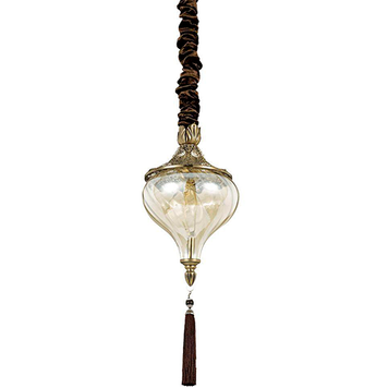 Светильник подвесной Ideal Lux IL115979 HAREM SP1 латунь IL115979 фото