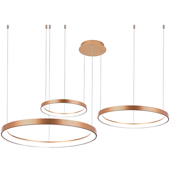 Люстра Azzardo AZ5026 Agnes Pendant 38+58+78 Dimm CCT Switch GO, 120 Вт, 6600 лм, 3000K-6500K AZ5026 фото