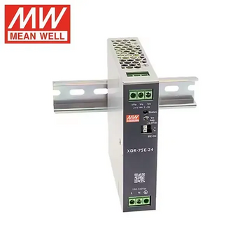 Блок живлення Mean Well на DIN-рейку 76.8W DC24V 3.2A (XDR-75E-24) XDR-75E-24 фото