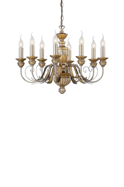 Люстра IDEAL-LUX IL20839 FIRENZE SP8 ORO 8хЕ14 IL20839 фото