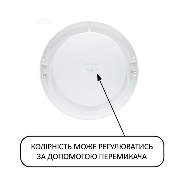 Світлодіодний світильник MILENA-24 3CCT 24W білий 016-083-0024-010 фото