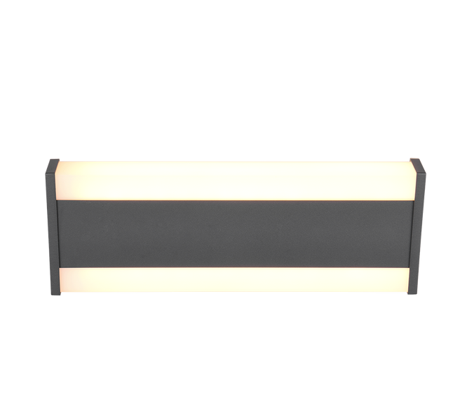 Уличный настенный светильник TRIO 246360142 DAWSON 800lm 2300+3000+4000K IP54 антрацит 246360142 фото