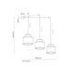 Подвесной светильник, люстра Tk Lighting TKL2345 DUO WHITE JUTA 3 IP20 3хЕ27 Белый TKL2345 фото 5