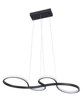 Підвісний світильник, люстра Goldlux 331090 Salsa LED 1x38W 4000K 5800Lm IP20 чорний 331090 фото