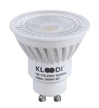 Лампа LED GU10 7W 3000К 700Lm KLOODI KDGU10-7WSMD 3K 60D KDGU10-7WSMD 3K 60D фото