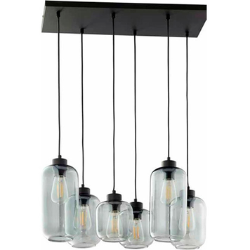 Подвесной светильник, люстра TK lighting TKL1027 Marco 6xE27, IP20 GREY 1027 фото