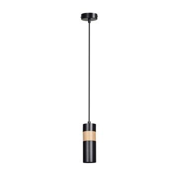 Подвесной светильник AKARI 1 BLACK Emibig GU10  IP20 черный 732/1 732/1 фото
