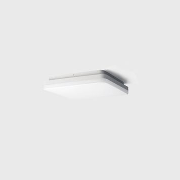 Потолочный светильник FLAT S1, LED 15W(1120Lm)/10W(770Lm), 3000K/4000K, CRI>90, 220V-240V, IP54, опаловый, белый 02.2121.15.930/940.WH фото