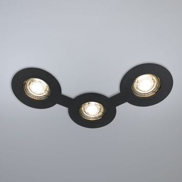 Точечный светильник IMPERIUM LIGHT Nerdy 386328.05.05 3хMR16,GU10/5.3 чёрный 386328.05.05 фото