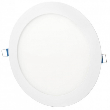 Світильник точковий врізний Євросвітло 000039189 24Вт коло LED-R-300-24 6400К 000039189 фото