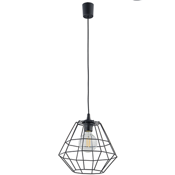 Подвесной светильник, TK-lighting TKL6206 DIAMOND NEW BLACK LAMPA WISZACA 1хE27 IP20 черный TKL6206 фото