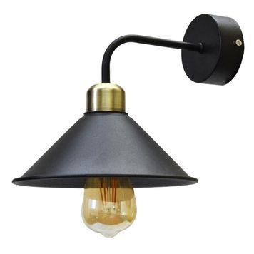 Бра винтажное в стиле лофт MSK Electric Harlem NL 1211-1 613428 BK 613428 фото
