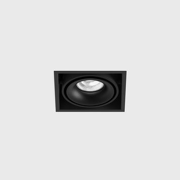 Светильник потолочный KARDAN 1, BRIDGELUX LED 9W, 989Lm, 4000K, 50&deg;, CRI>90, 250mA, IP20, черный 01.6100.13.940.BK фото