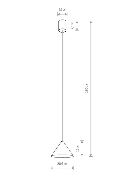 Подвесной светильник, люстра Nowodvorski 7996 Zenith S GU10 1x35W IP20 Черный 7996 фото