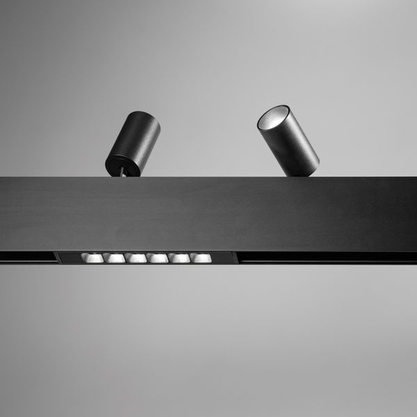 Накладний магнітний трек Ideal Lux IL322513 EGO PROFILE BI-EMISSION 1000 mm BK чорний IL322513 фото