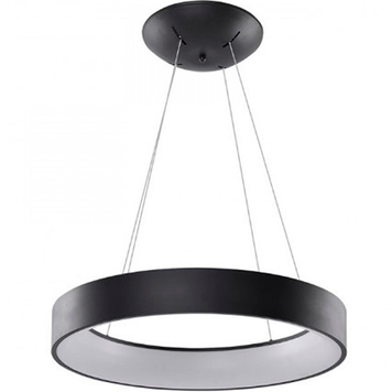 Смарт люстра, Светильник подвесной Azzardo AZ3972 SOLVENT R PENDANT 80 BK + REMOTE CONTROL AZ3972 фото