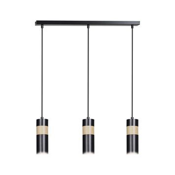 Подвесной светильник AKARI 3 BLACK Emibig GU10 IP20 черный 732/3 732/3 фото