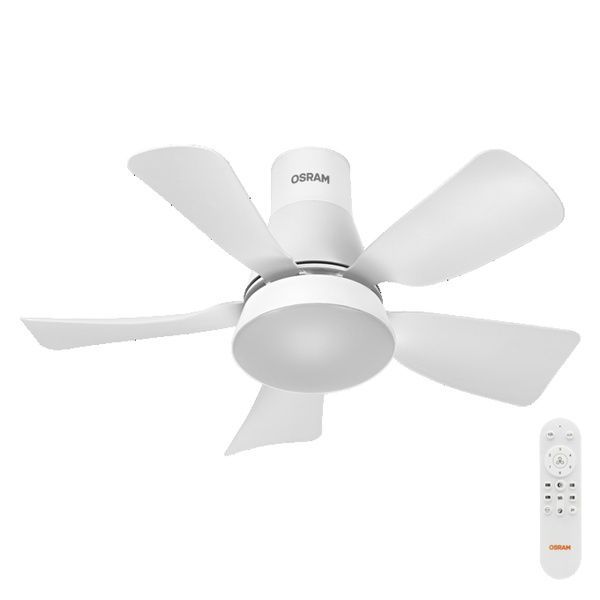 CEILING FAN LESTE 445MM 21W CCT OSRAM 4058075857735 фото