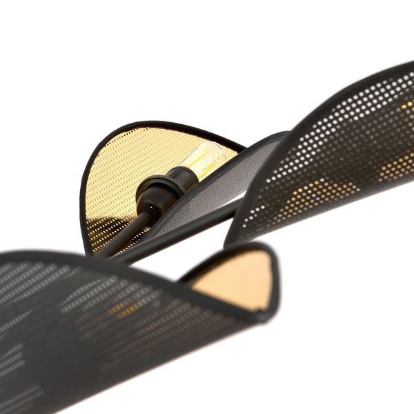 Стельовий світильник VENE 4 BLACK/GOLD Emibig 4хE14 IP20 чорний, золотий 1158/4 1158/4 фото