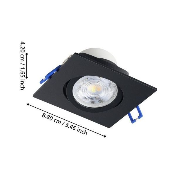 Точечный светильник Eglo E33394 SALICETO recessed light, 6 Вт, 450 лм, 4000К E33394 фото
