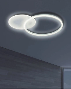 Люстра Goldlux 328458 Roman 2 Led 2x33W 4000K 2700Lm IP20 Белая 099047 фото