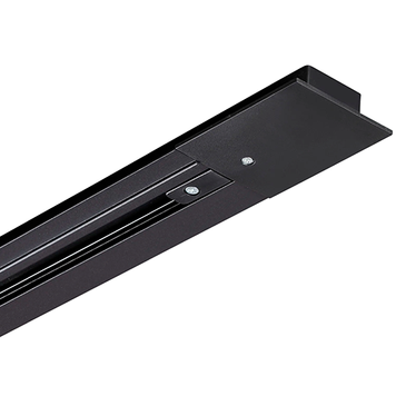 Трековый шинопровод IDEAL-LUX IL342825 LINK 1-PHASE 2000MM PROFILE RECESSED BK черный IL342825 фото