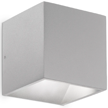 Фасадний світильник IDEAL LUX IL326849 RUBIK AP GRIGIO 3000K 8,5W 660lm IP54 білий IL326849 фото