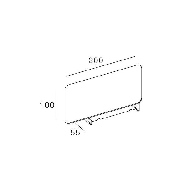 Настенный светильник OJA Skarlat RWLB112 6W WH 4000K RWLB112 6W WH 4000K фото