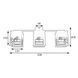 Люстра лофт MSK Electric Urban на три плафони чорна NL 2310-3 BK 617481 фото 4