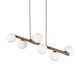 Люстра TK Lighting TKL10272Estera G9 7x8W IP20 BROWN TKL10272 фото 2
