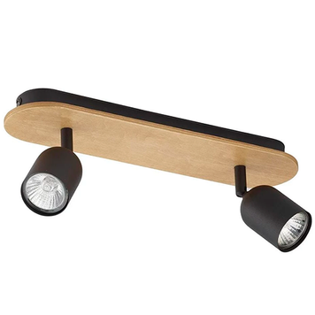 Спот TK-Lighting TKL3291 TOP WOOD 2XGU10 чёрный, коричневый TKL3291 фото