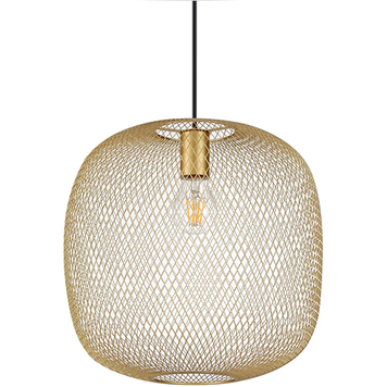 Підвісний світильник IDEAL LUX IL317281 NET SP1 D34 ORO 1хЕ27 IP20 золотий IL317281 фото