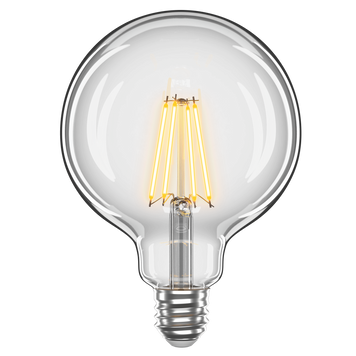 LED лампа VELMAX V-Filament-G125, 8W, E27, 4100K, 800Lm 21-47-18 фото