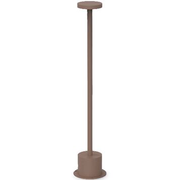 Уличный светильник IDEAL-LUX IL347783 TOFFEE PT D080 H050 COFFEE LED 8W 900lm 3000K IP65 коричневый IL347783 фото