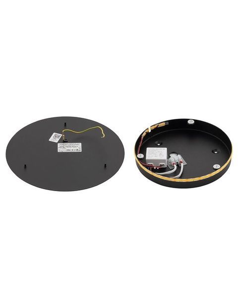 Бра, настінний світильник Nowodvorski 7635 Ring M LED 1x9W 3000K 130Lm IP20 Bk 7635 фото