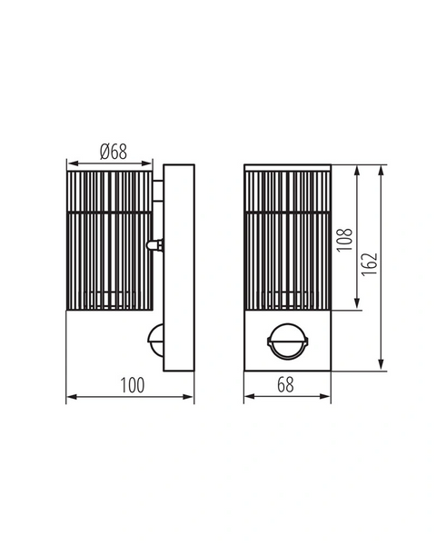 Уличный светильник Kanlux 46202 Radilo GU10 1x11W IP44 черный 46202 фото