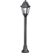 Вуличний світильник IDEA-LUX IL101514 DAFNE PT1 NERO IP55 E27 чорний IL101514 фото 1