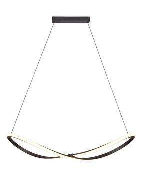 Люстра Zuma Line P241060001 Rosentra LED 1x20W 3000K 1400Lm IP20 чорна P241060001 фото