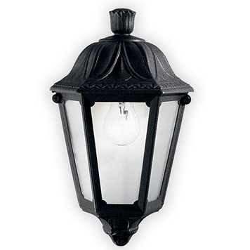 Уличный светильник Ideal Lux IL101552 DAFNE AP1 SMALL NERO 1хЕ27 IP44 черный IL101552 фото